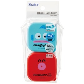 Skater MO1WAG-A Sanrio Mini Seal Container, Storage Container, Side Dish, 4.1 fl oz (130 ml), Set of 2