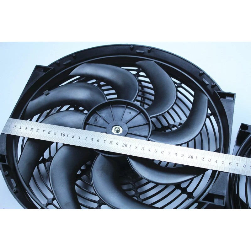 RSRing 14" Heavy Duty Radiator Electric Wide Curved Blade FAN
