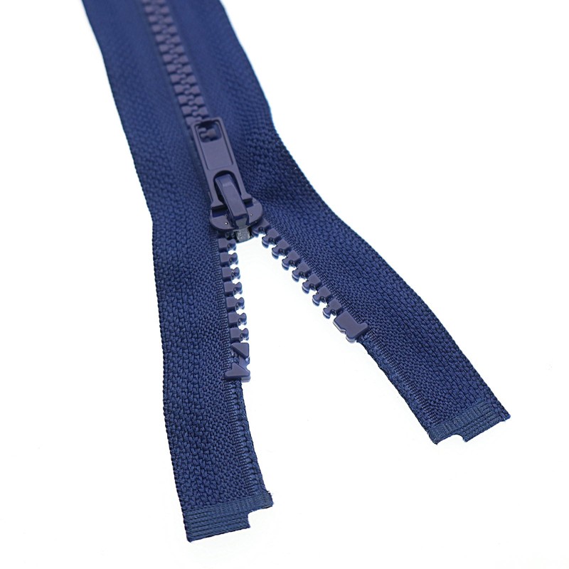 #5 27 Inch Separating Jacket Zippers 2PCS Plastic Bulk Zippers