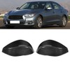 2pcs Carbon Fiber Rearview Mirror Cover Housing Fits for Infiniti