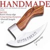 Viking Pizza Axe with Sheath, Viking Butcher Axe, Viking Pizza