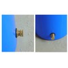 Ceaeso Brass Male Garden Hose Bulkhead Fitting With Plug, 1/2"