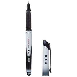 Pilot Vball 5 Grip Liquid Ink Rollerball 0.5 mm tip (Box of 12) - Black