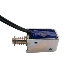 2PCS Push Pull Solenoid DC24V 5mm Stroke Through-Hole Solenoid Magnet Electromagnet Mini Linear Actuator DS-P0420S-05