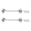 M METERXITY 2-Pack Hook and Eye Latch for Door 6