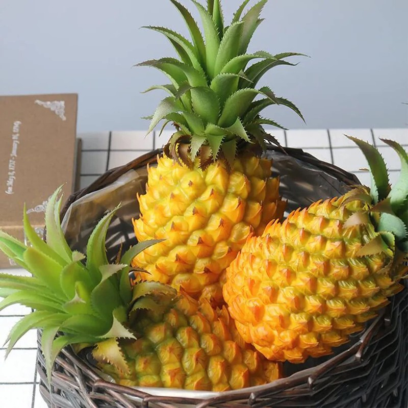 NOELAMOUR Pineapple Food Sample Model Realistic Food Model Display Display