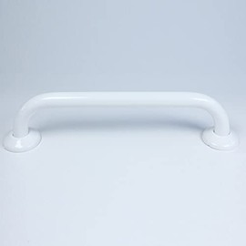 Tropik Home White 8" Disabled Grab Rail Bar Handle Mobility Aid Support, Concealed Fixings (20cm)