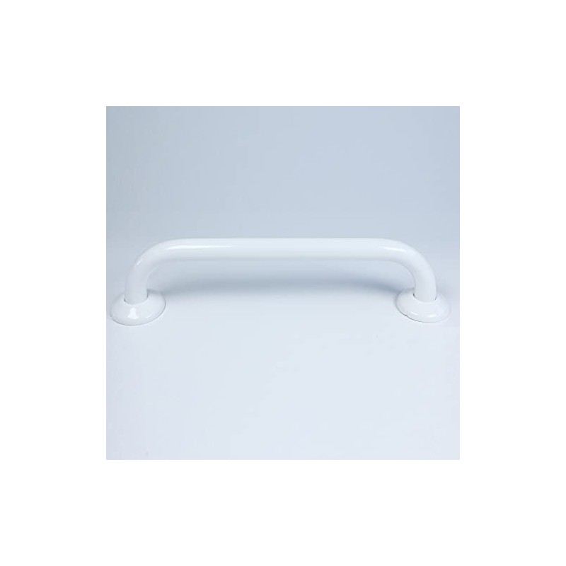 Tropik Home White 8" Disabled Grab Rail Bar Handle Mobility