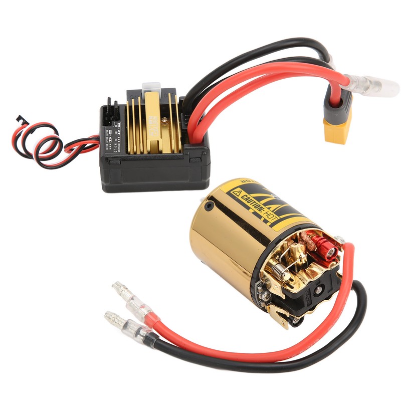 RC 540PLUS V2 5 Slot Brushed Motor Set with 80A