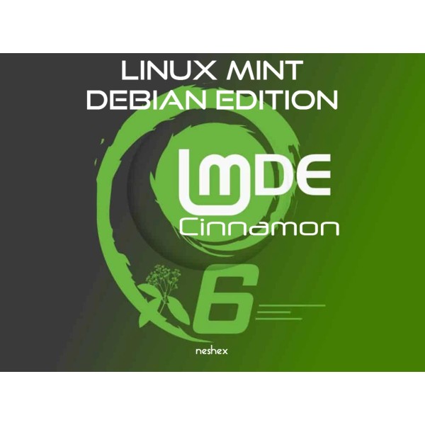 Mint Linux Mint Debian Edition LMDE 6 Faye Bootable USB