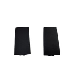 US Army ROTC Male Epaulet/Shoulder Mark Plain - Large Slip On Black Shoulder Mark