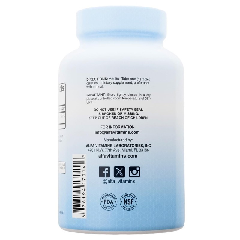 Zinc Gluconate 200 mg by Alfa Vitamins - Boost Immune