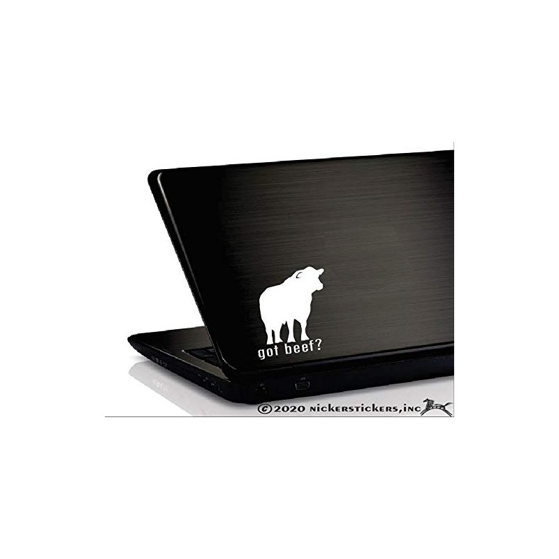 Got Beef? ~ Black Angus Bull Window Decal Sticker