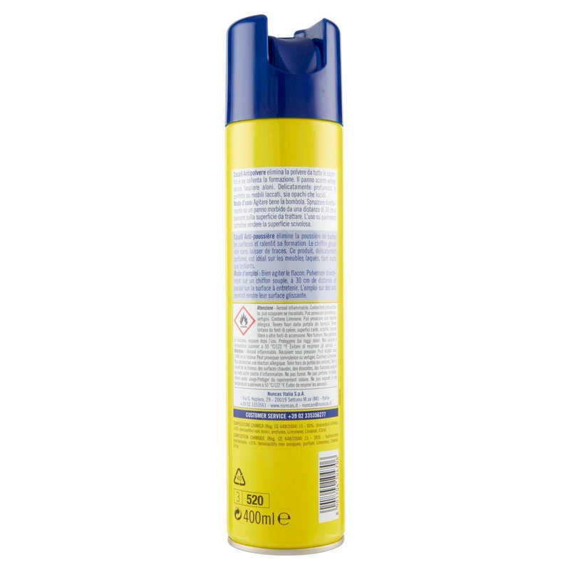 Nuncas Casa9 - Antipolvere - 400ml