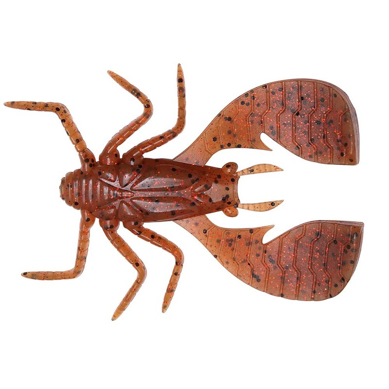 Megabass FUWABUG 3.8 inch Shrimp Misso Red Flake