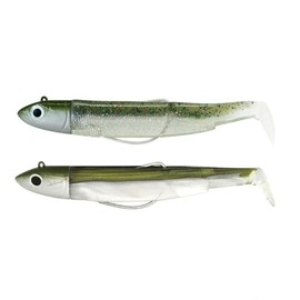 FIIISH Black Minnow No.3-12cm - Double Combo Offshore - 25g - Kaki - Ghost Minnow - BM3021