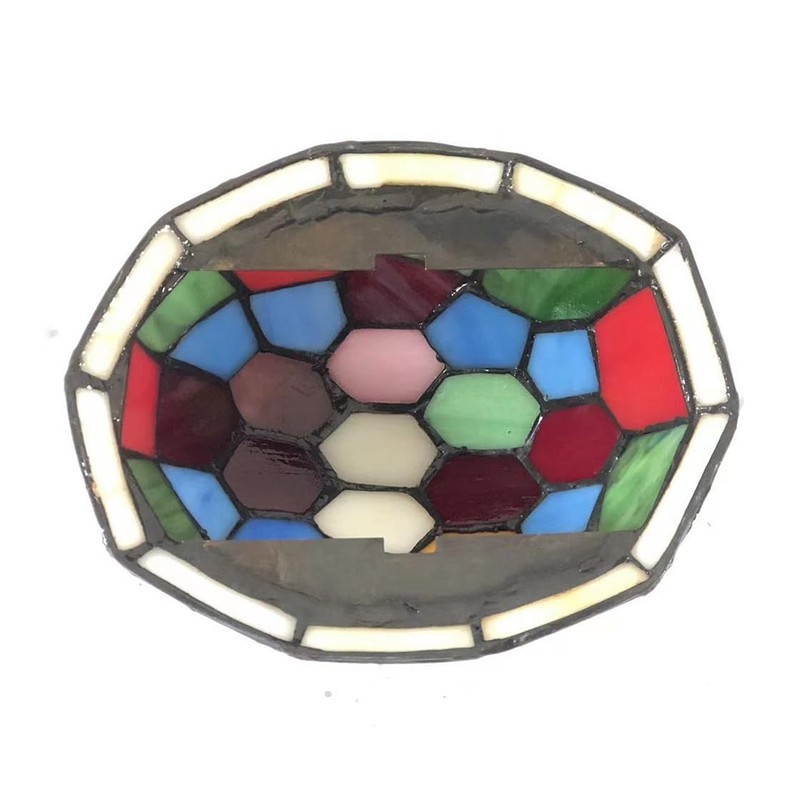 DUONAYU Tiffany style stained glass turtle lampshade turtle replacement lampshade