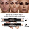 Highlight Bronze Pen Face Make Up Liquid Waterproof Contouring Foundation