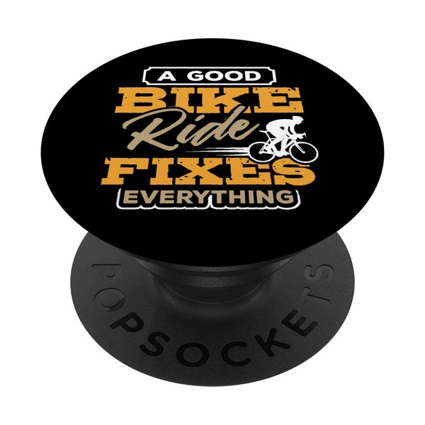 A Good Bike Ride Fixes Everything PopSockets Grip and Stand