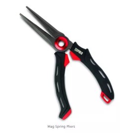 Rapala Magnum Spring Stainless Fishing Pliers w/ Built-In Line Cutter - 3 Sizes - 8 inch
