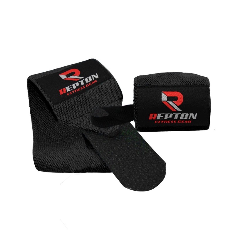 Weightlifting Wrist Wraps - Professional Grade with Thumb Loops -
