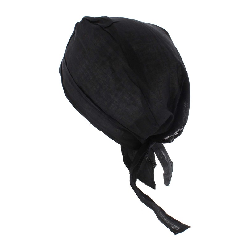 Zac's Alter Ego Fitted Plain Zandana (Easy Tie Durag/Skull Cap)