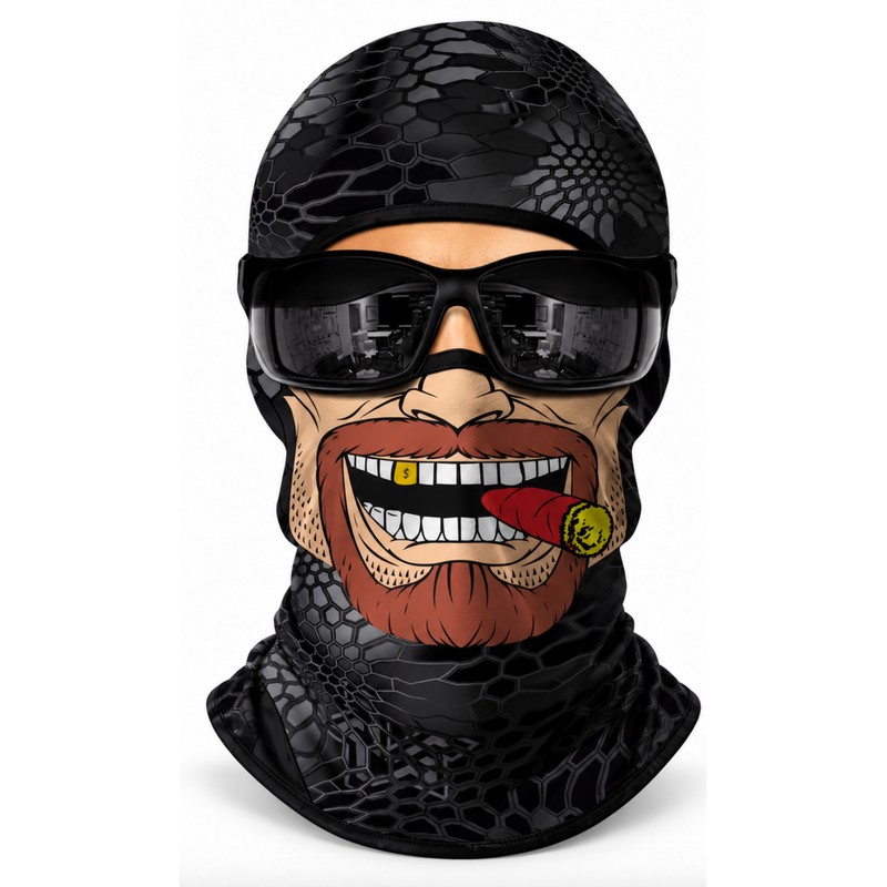 Breathable Full Face Balaclava Mask for Motorcycle Riding – Lightweight
