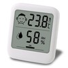 HATUSOKU Digital Thermometer/Hygrometer, Comfort Level Face Display, Thermometer, Hygrometer, Stand,