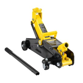 2 Ton Heavy Duty Single Piston Hydraulic Pump Low Profile Floor Jack Car JacksMaterial: Iron, Number of Hydraulic Cylinder: Single Cylinder