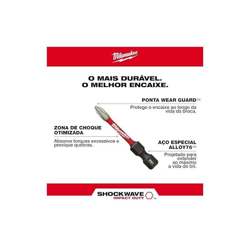 Milwaukee Shockwave Bit Kit w/ 80 Pcs - 48-32-4094