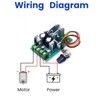 LAOMAO PWM DC Motor Control Unit, DC 10-60V 20A Continuous