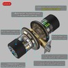 iulock Smart Door Knob with Keypad and Key,Keyless Entry Door