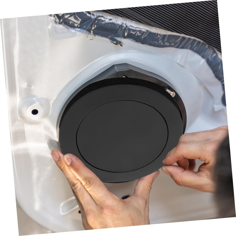 TEHAUX 2 Set Car Speaker Spacer Rings Solid Speaker Pads