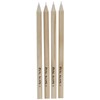 Pepperell Real Slate Chalk Pencils 5/Pkg W/Sharpener