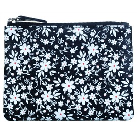 Mala Leather Maisie Collection Leather Coin Purse with Keyring RFID 4292_02 Black