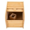 10kg Bamboo Rice Storage Container With Lid Rectangular Rice Storage