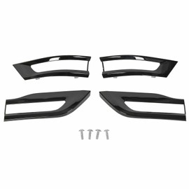 MACHSWON Fit for 2014-2020 Jeep Grand Cherokee Gloss Black Tail Light Trim Bezel Kit