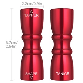 Tanice 3 in 1 Snooker Pool Cue Tip Tool Billiard Cue Accessories Shaper/Tapper/Aerator Snooker Cue Tip Shaper Snooker Accessories for Billiard Cue Tip Tool Repair