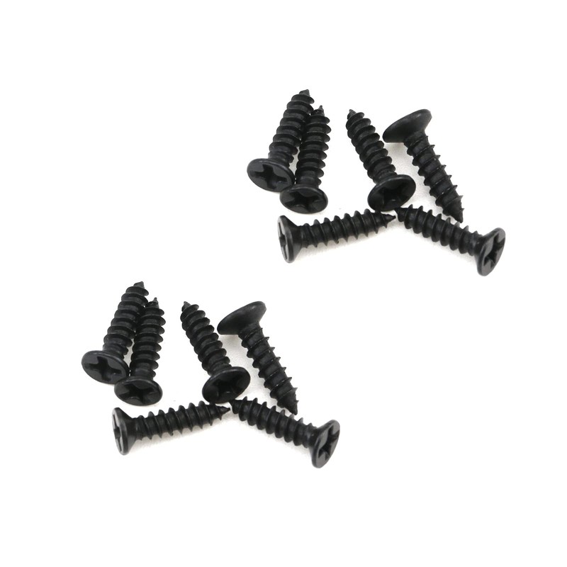 Bitray 4-inch Slide Bolt Latch Matt Black Slide Locks for