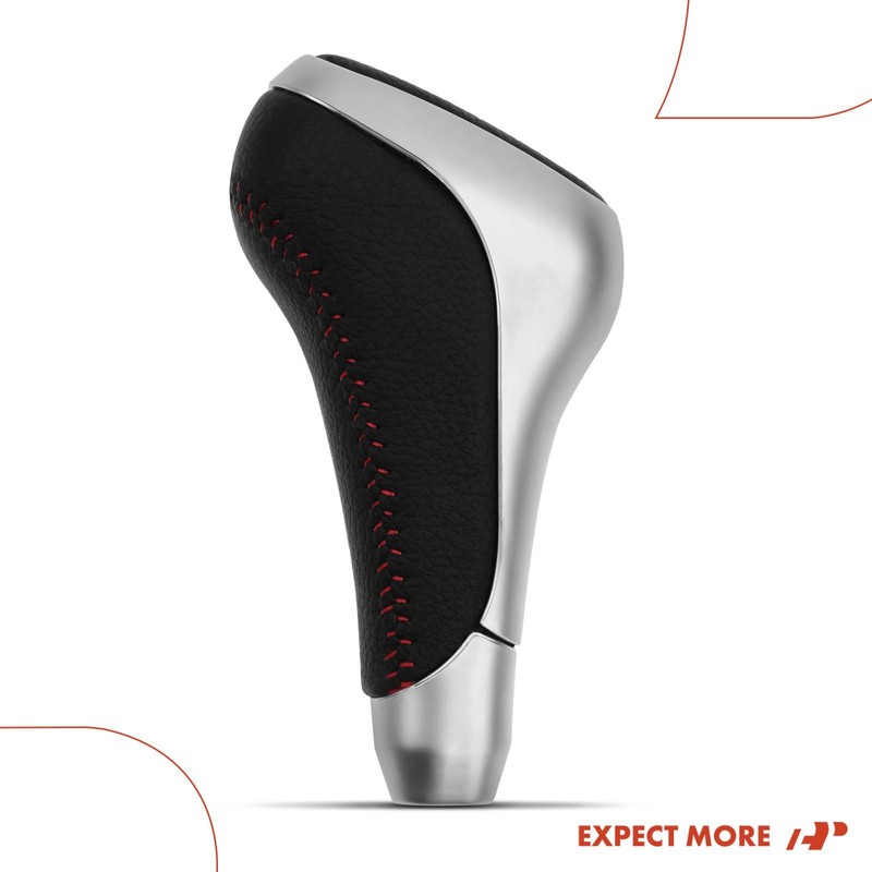 A-Premium Silver Automatic Shift Knob Shift Handle Assembly Compatible with