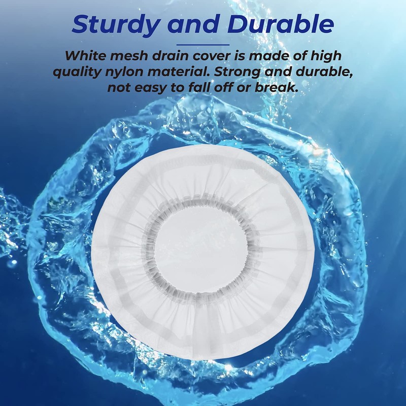 GRONGU Mesh Drain Cover 6540-213, Suction Fitting Sock Large Compatible