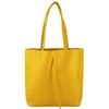 modamoda de - T253 - Italian Leather Tote Bag with