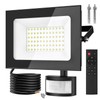 papasbox 50 W LED Spotlight with Motion Sensor Outdoor Light