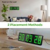 Gym Timer 13.2" Digital Pixels LED Wall Clock Timers with