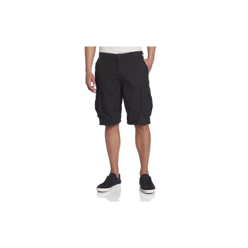 Nautica Men's Ripstop Cargo Short, Black, 34