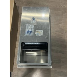 Gamco Recessed Paper Towel Roll Dispenser w/ Adjustable Flange Stainless Steel