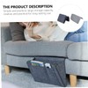 CAXUSD 2pcs Felt Bedside Pocket Organizer for Sofa and Bed