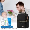 BABEYER BABEYER Breastmilk Cooler Bag with Ice Pack Fits 6