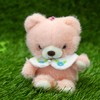 Takeoff Bear Drop Plush Keychain Retro Pastel Bear Cute Embroidered