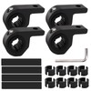 Work Light Bracket, 4 Pieces 15-32 mm Light Bar Mount